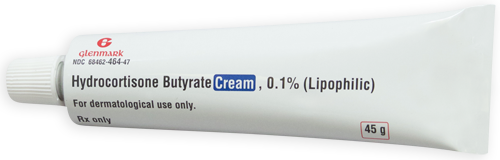 Hydrocortisone Butyrate Cream, 0.1% [Lipophilic] – Glenmark 